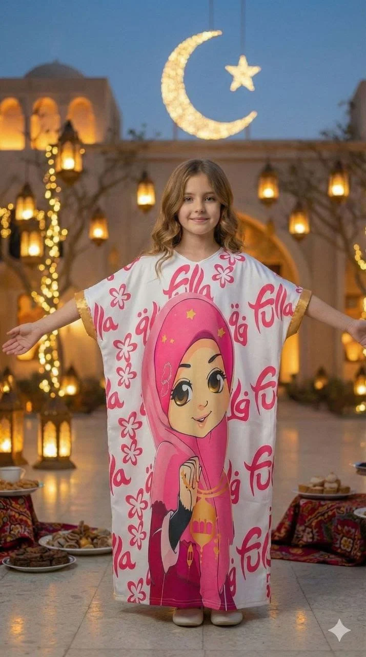 فستان بناتي لرمضان